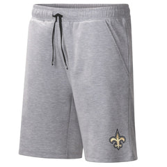 New Orleans Saints MSX by Michael Strahan Trainer Shorts - Heather Gray Shorts