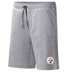 Pittsburgh Steelers MSX by Michael Strahan Trainer Shorts - Heather Gray Shorts