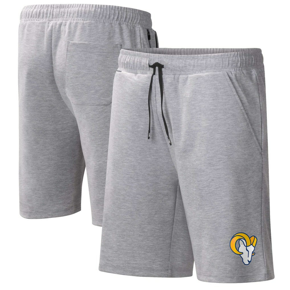 Los Angeles Rams MSX by Michael Strahan Trainer Shorts - Heather Gray Shorts