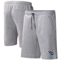 Tennessee Titans MSX by Michael Strahan Trainer Shorts - Heather Gray Shorts
