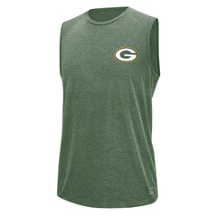 Green Bay Packers MSX by Michael Strahan Warm Up Sleeveless T-Shirt - Green T-shirts