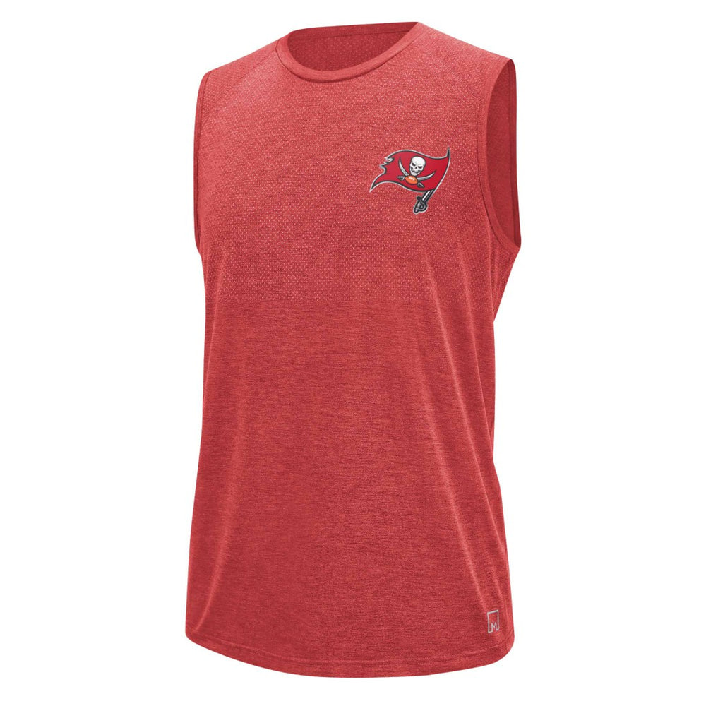 Tampa Bay Buccaneers MSX by Michael Strahan Warm Up Sleeveless T-Shirt - Red T-shirts