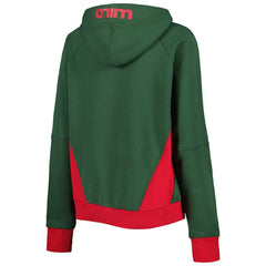 Minnesota Wild Starter Women's Wishbone Half-Zip Hoodie - Green | US 5271984