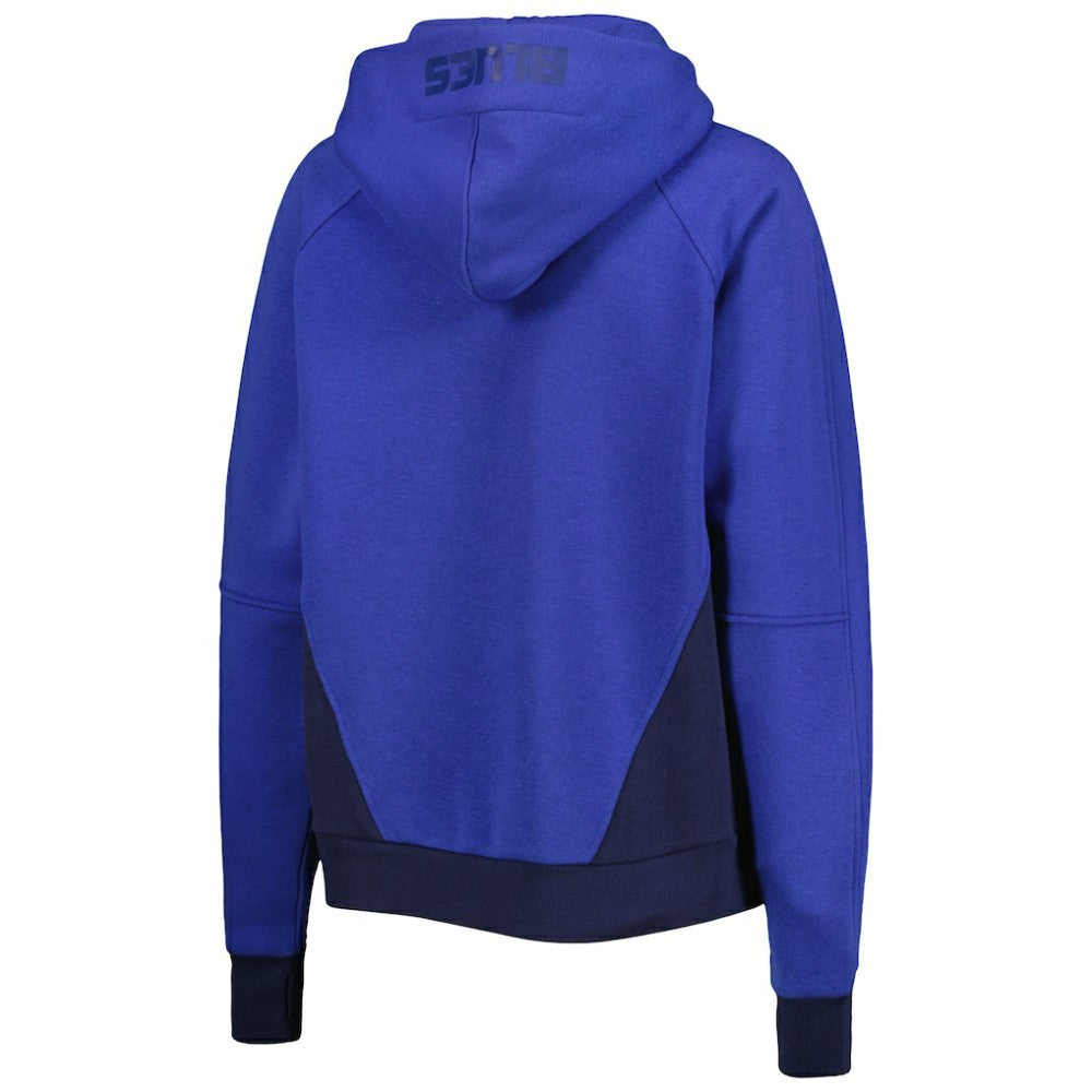 St. Louis Blues Starter Women's Wishbone Half-Zip Hoodie - Blue | US 5271988