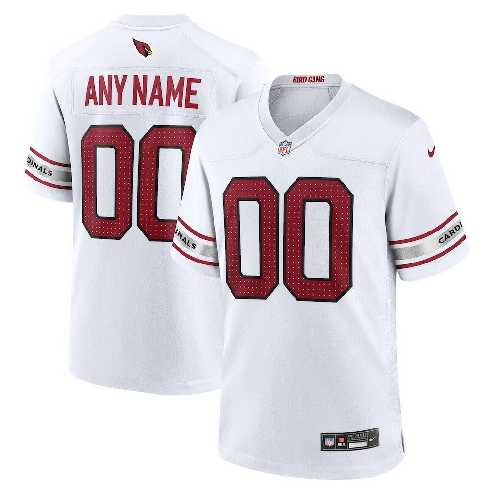 Arizona Cardinals Custom Game Jersey - White Jerseys