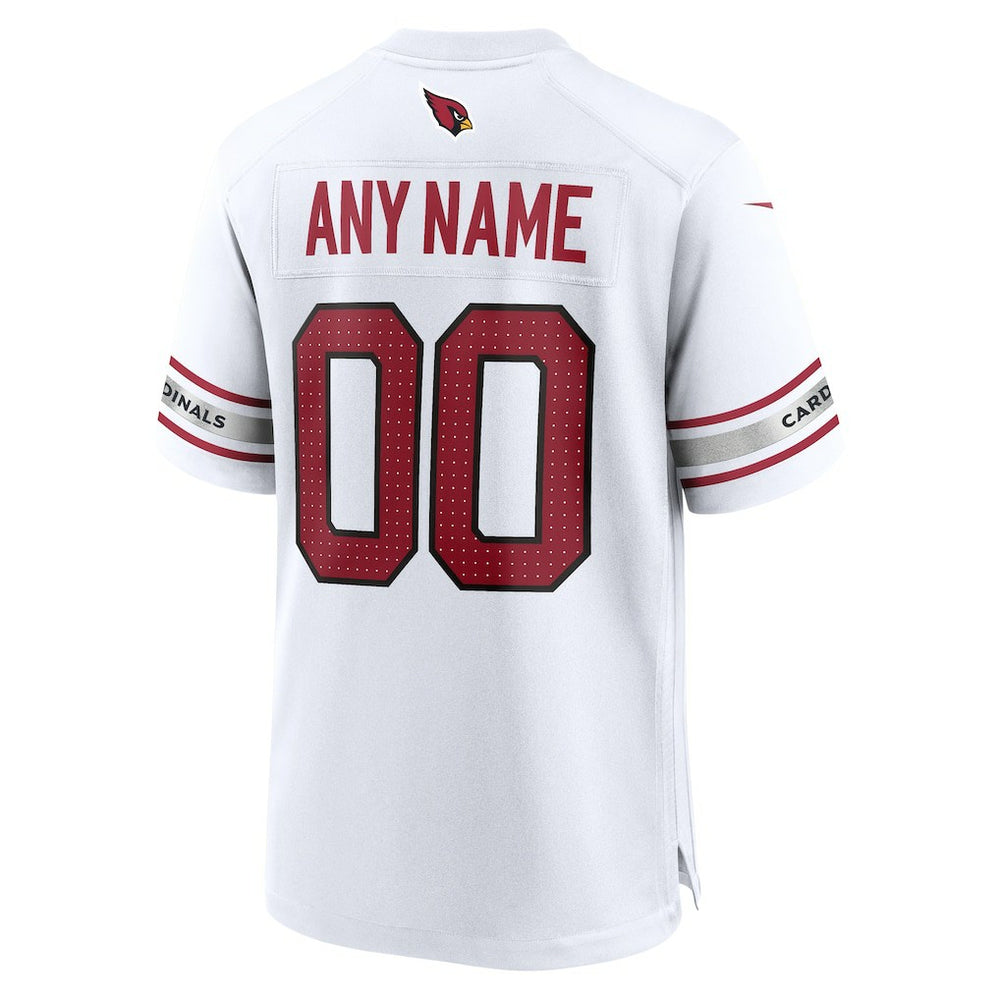 Arizona Cardinals Custom Game Jersey - White Jerseys