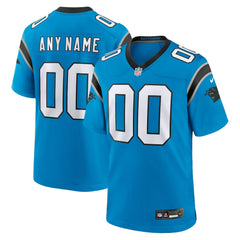 Carolina Panthers Alternate Custom Game Jersey - Blue Jerseys