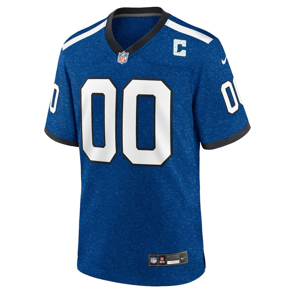 Indiana Nights Indianapolis Colts Alternate Custom Game Jersey - Blue Jerseys