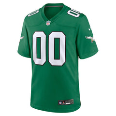 Philadelphia Eagles Alternate Custom Game Jersey - Kelly Green Jerseys