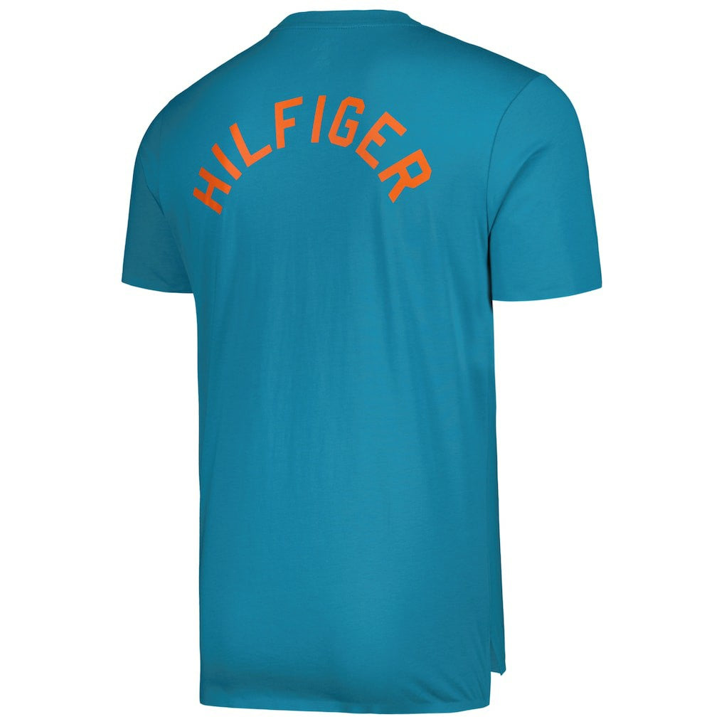 Miami Dolphins Tommy Hilfiger Liam T-Shirt - Aqua T-shirts