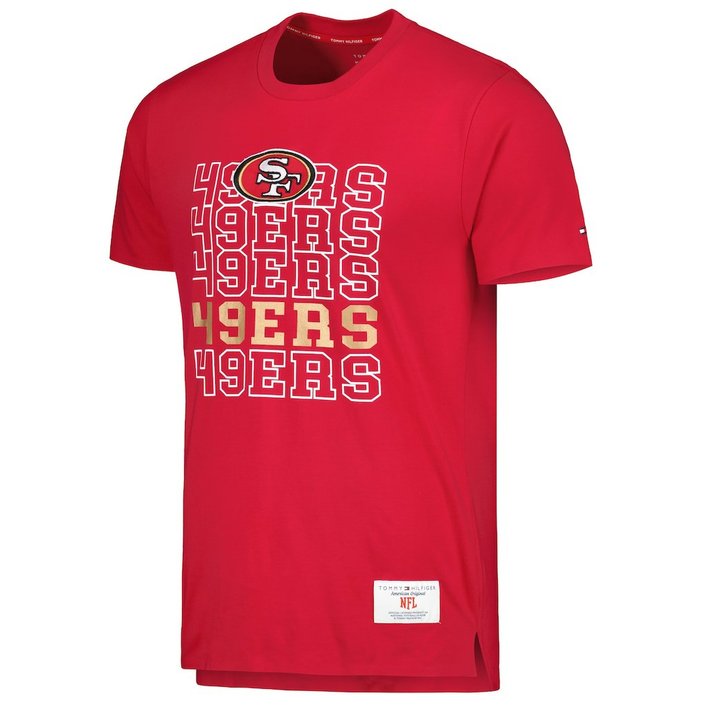 San Francisco 49ers Tommy Hilfiger Liam T-Shirt - Scarlet T-shirts
