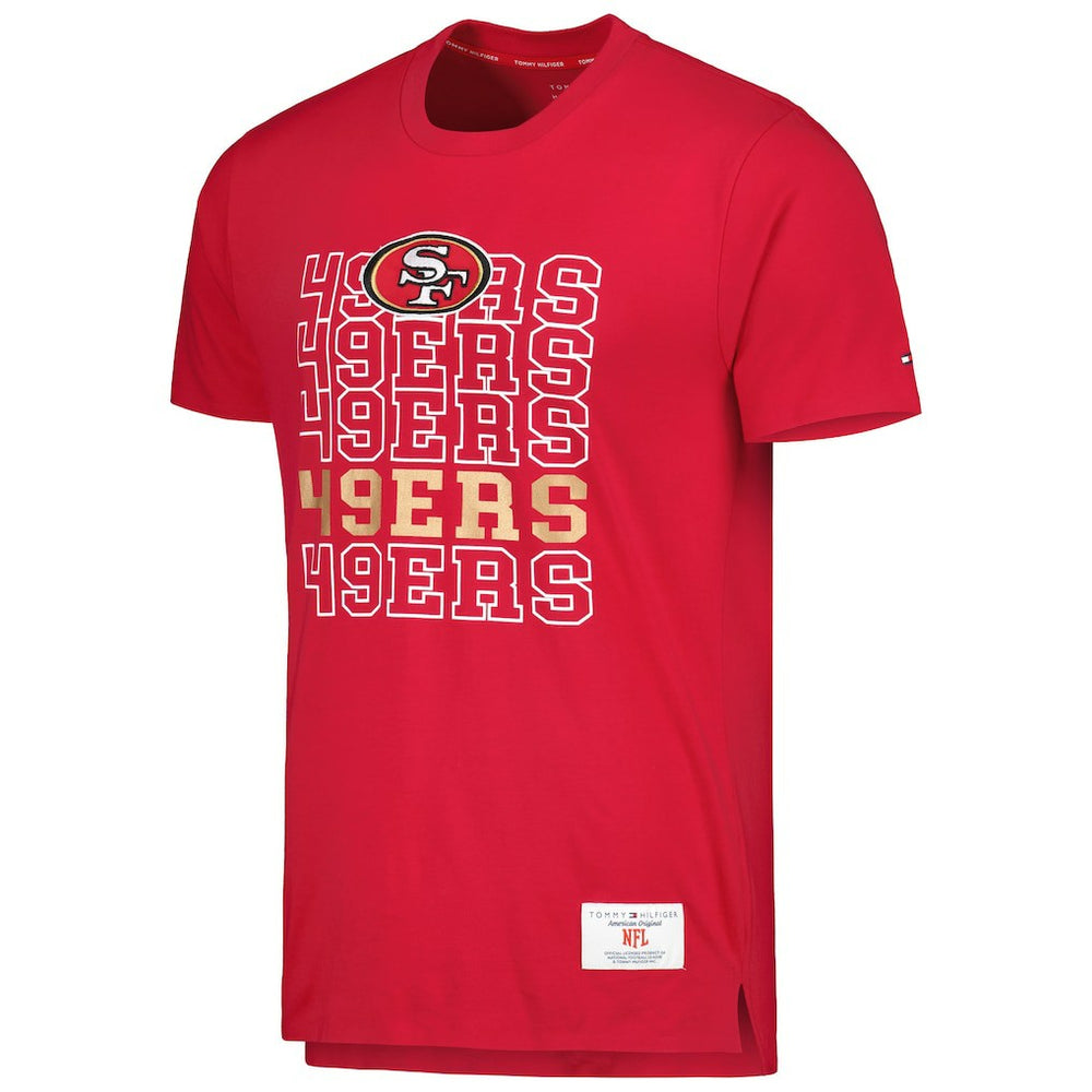 San Francisco 49ers Tommy Hilfiger Liam T-Shirt - Scarlet T-shirts