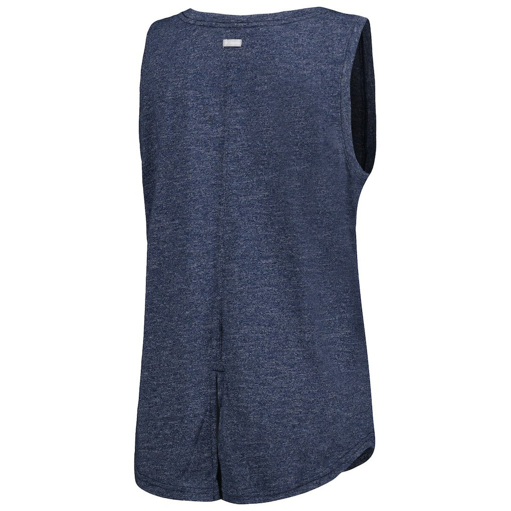 Dallas Cowboys Women's Cades Cape Omni-Wick Tri-Blend Tank Top - Navy Tops