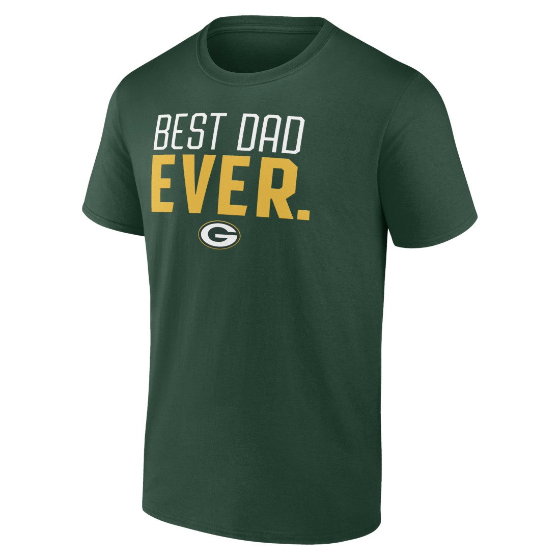 Green Bay Packers Best Dad Ever Team T-Shirt - Green T-shirts