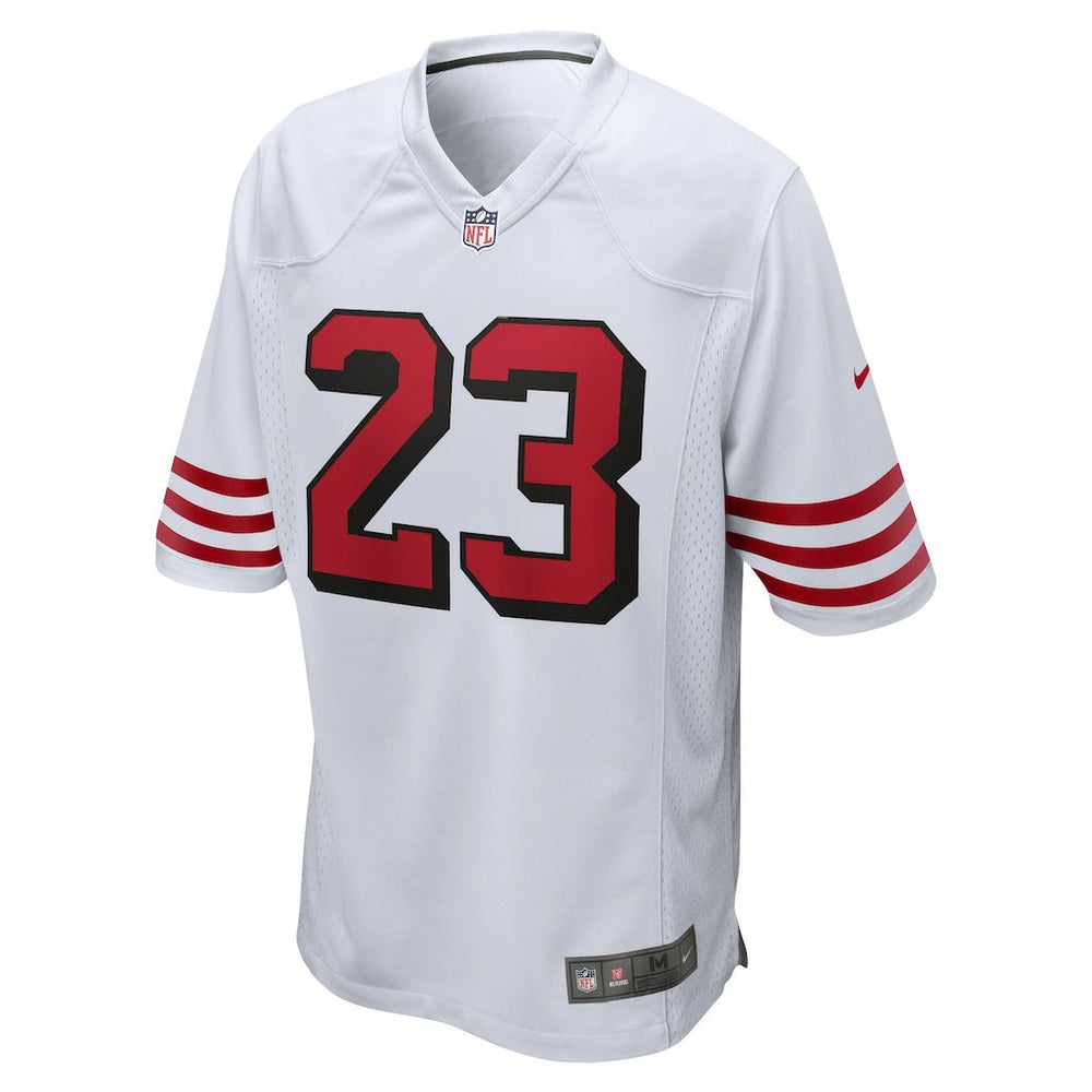 Christian McCaffrey San Francisco 49ers Game Jersey - White Jerseys