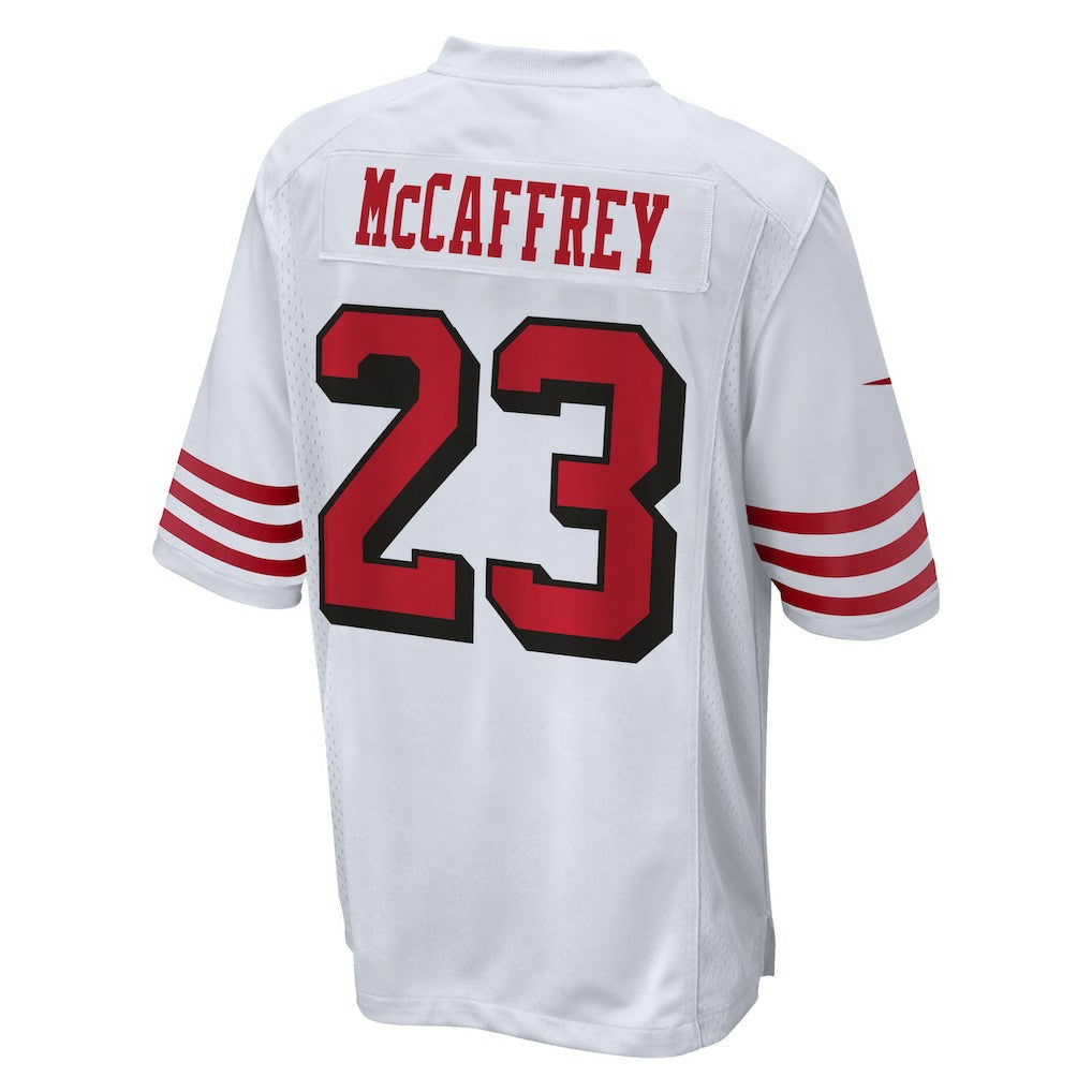 Christian McCaffrey San Francisco 49ers Game Jersey - White Jerseys