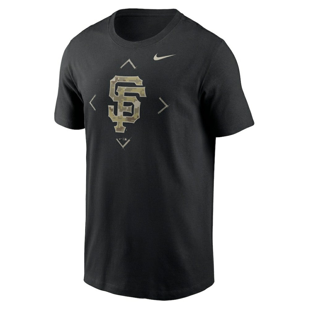 San Francisco Giants Nike Camo Logo T-Shirt - Black T-shirts