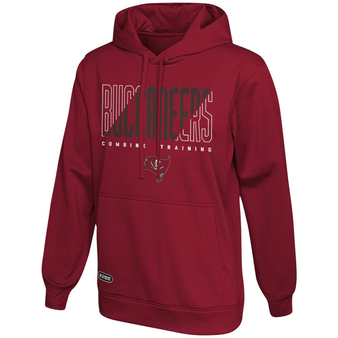 Tampa Bay Buccaneers Backfield Combine Authentic Pullover Hoodie - Red Hoodies