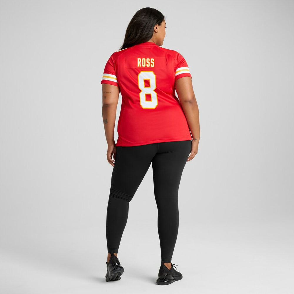 Justyn Ross Kansas City Chiefs Women's Home Game Player Jersey - Red Jerseys