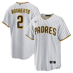 Xander Bogaerts San Diego Padres Nike Home Official Replica Player Jersey - White/Brown Jerseys