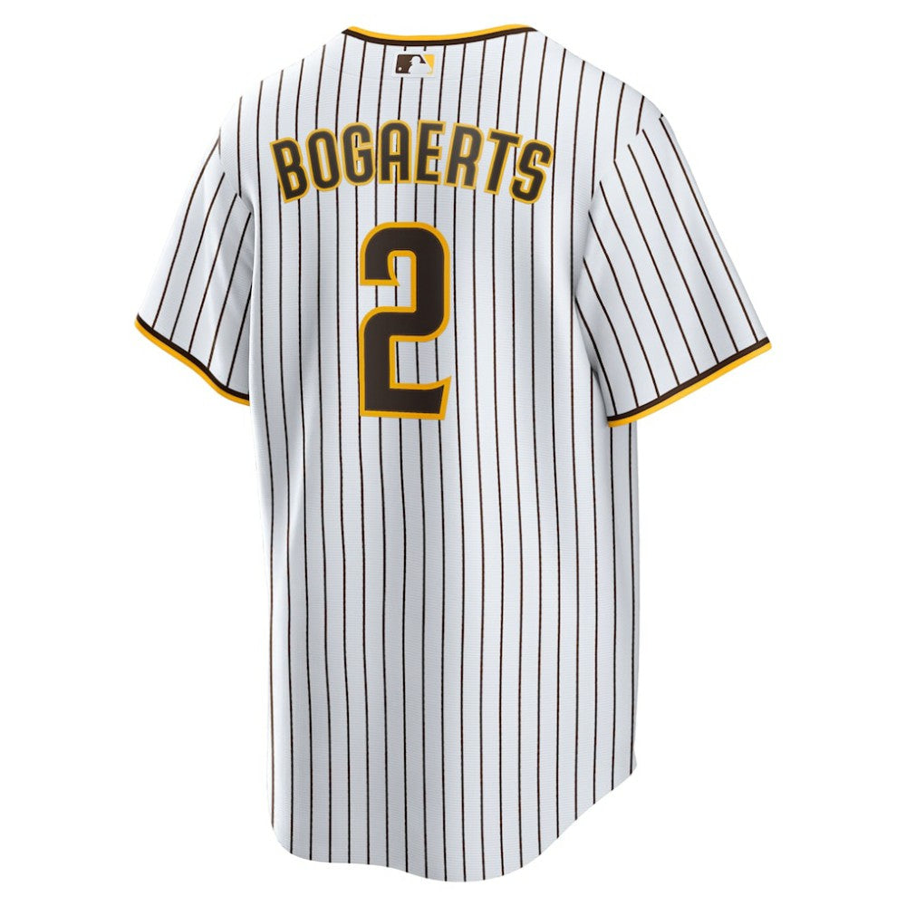 Xander Bogaerts San Diego Padres Nike Home Official Replica Player Jersey - White/Brown Jerseys