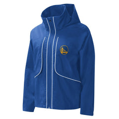 Golden State Warriors G-III 4Her by Carl Banks Women's Last Shot Full-Zip Hoodie Royal