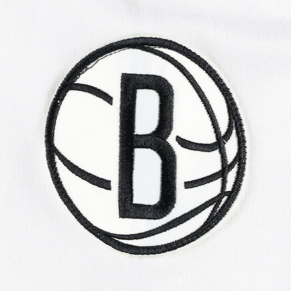 Brooklyn Nets Tommy Jeans Women's Ariel Pullover Sweatshirt Black/White