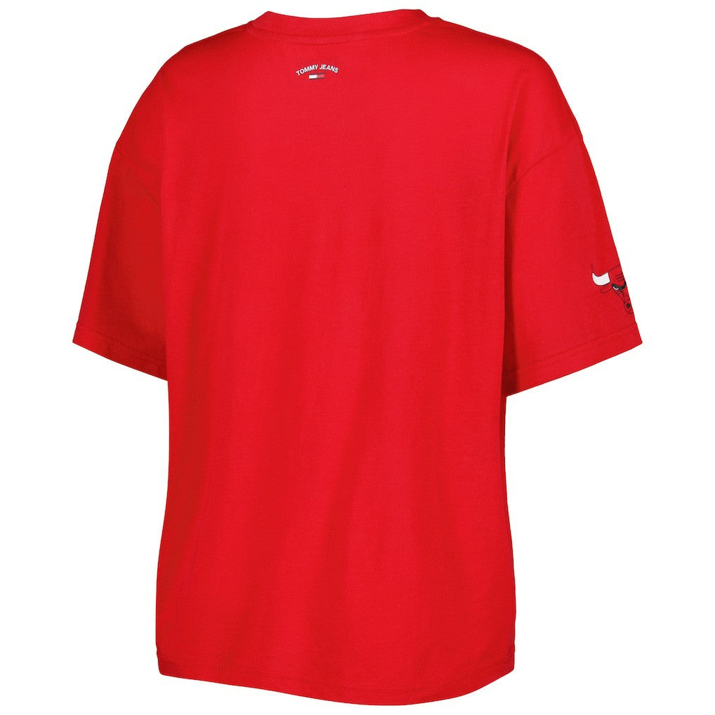 Chicago Bulls Tommy Jeans Women's Bianca T-Shirt Red outlet