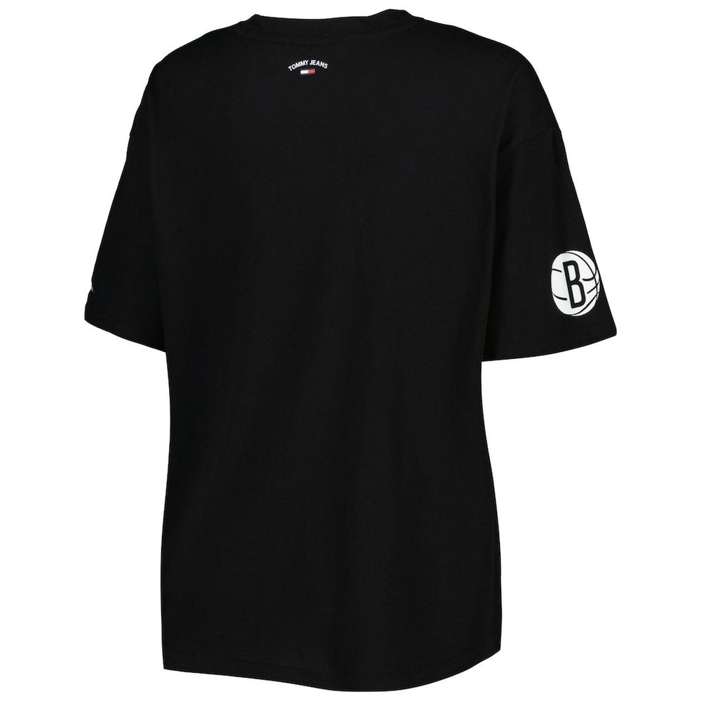 Brooklyn Nets Tommy Jeans Women's Bianca T-Shirt Black