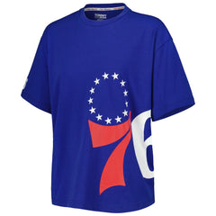 Philadelphia 76ers Tommy Jeans Women's Bianca T-Shirt Royal outlet