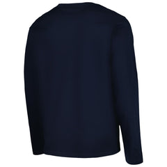 Barcelona Heavy Long Sleeve T-Shirt Navy