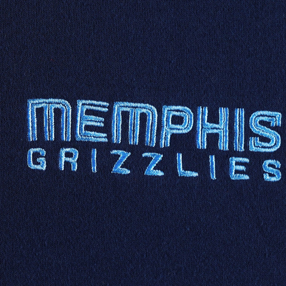 Memphis Grizzlies Tommy Jeans Matthew 2-In-1 T-Shirt & Hoodie Combo Set Navy/White