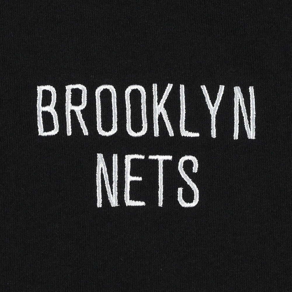 Brooklyn Nets Tommy Jeans Matthew 2-In-1 T-Shirt & Hoodie Combo Set Black/White