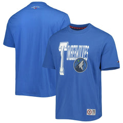 Minnesota Timberwolves Tommy Jeans Mel Varsity T-Shirt Blue