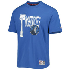 Minnesota Timberwolves Tommy Jeans Mel Varsity T-Shirt Blue