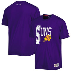 Phoenix Suns Tommy Jeans Mel Varsity T-Shirt Purple outlet