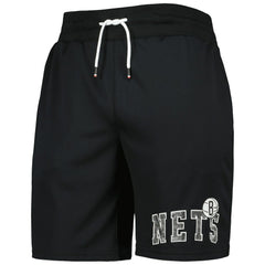 Brooklyn Nets Tommy Jeans Mike Mesh Basketball Shorts Black