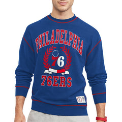 Philadelphia 76ers Tommy Jeans Peter French Terry Pullover Sweatshirt Royal