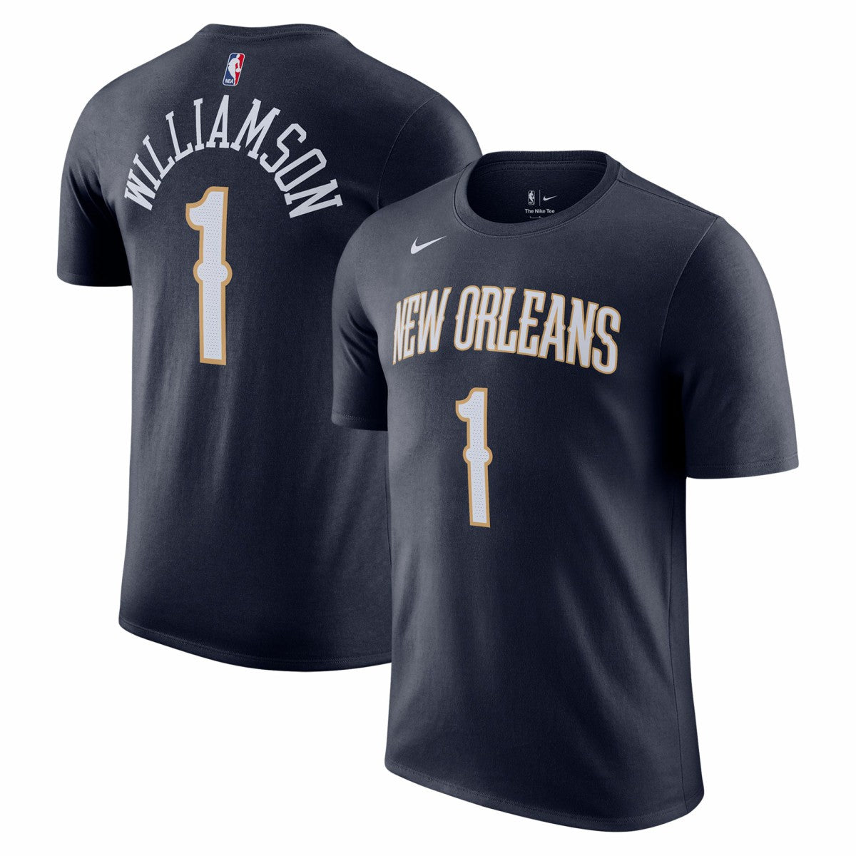 Zion Williamson New Orleans Pelicans Icon 2022/23 Name & Number T-Shirt Navy - Nike