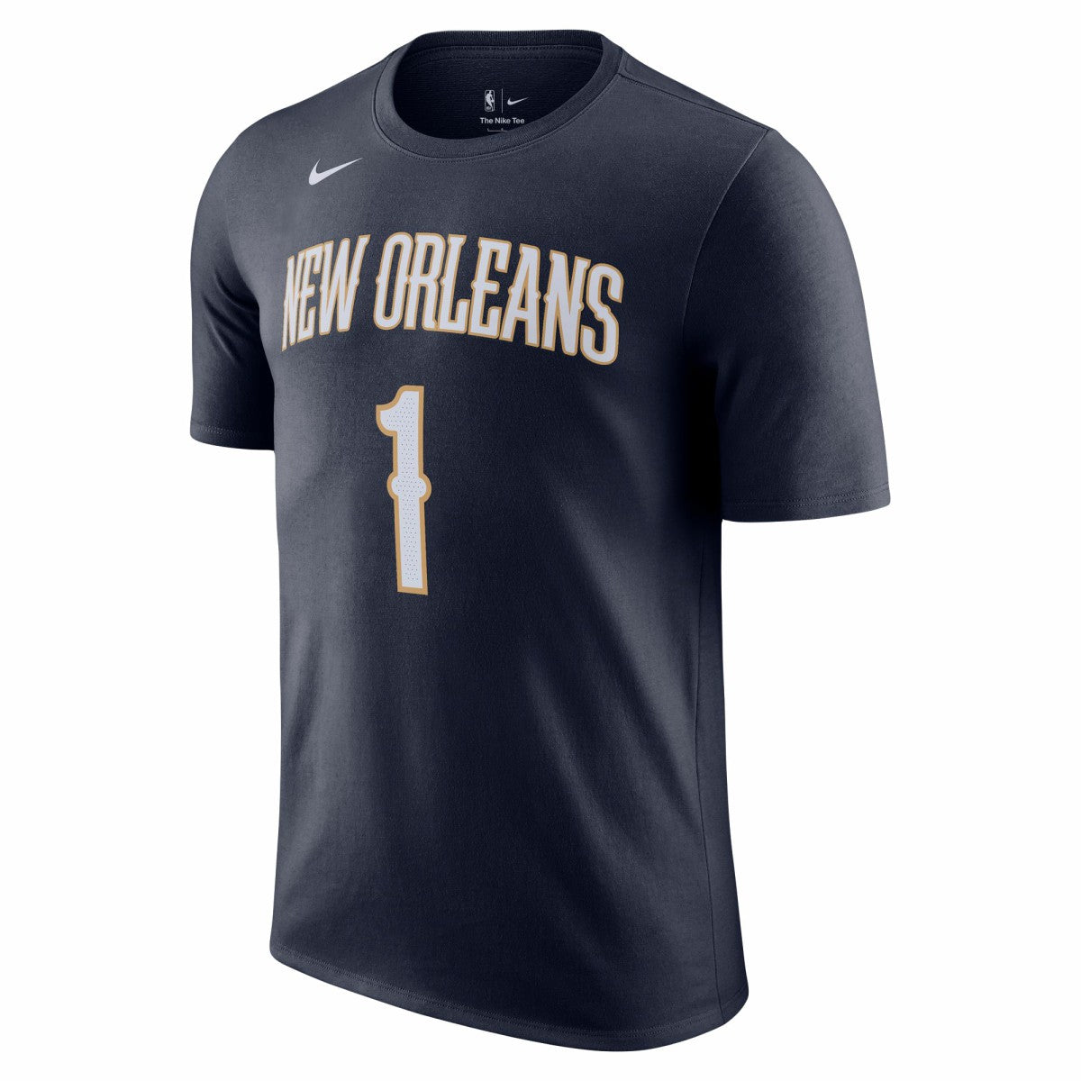 Zion Williamson New Orleans Pelicans Icon 2022/23 Name & Number T-Shirt Navy - Nike