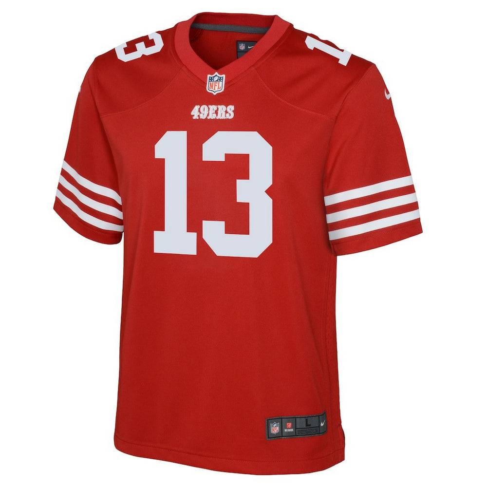 Brock Purdy San Francisco 49ers Youth Game Jersey - Scarlet Jerseys