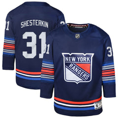 Igor Shesterkin New York Rangers Youth Alternate Premier Player Jersey - Navy | US 5280889