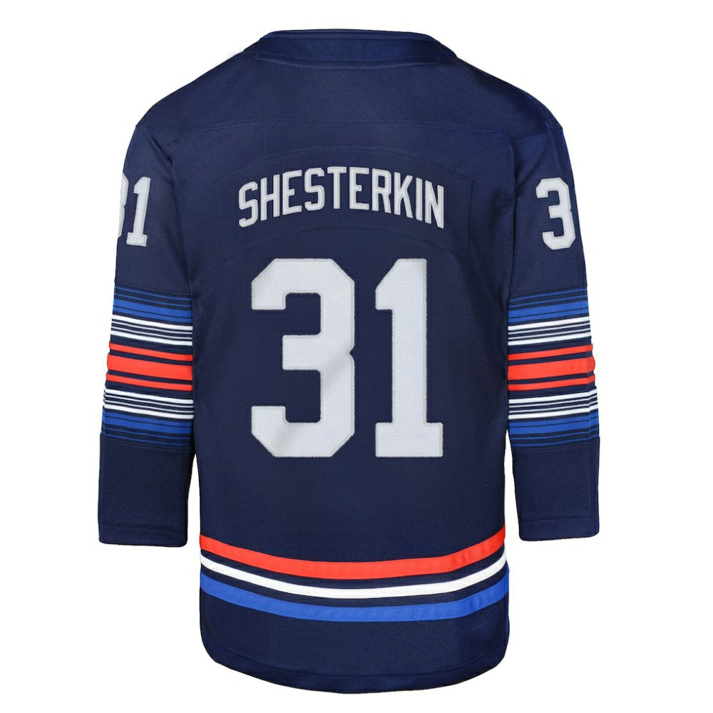 Igor Shesterkin New York Rangers Youth Alternate Premier Player Jersey - Navy | US 5280889