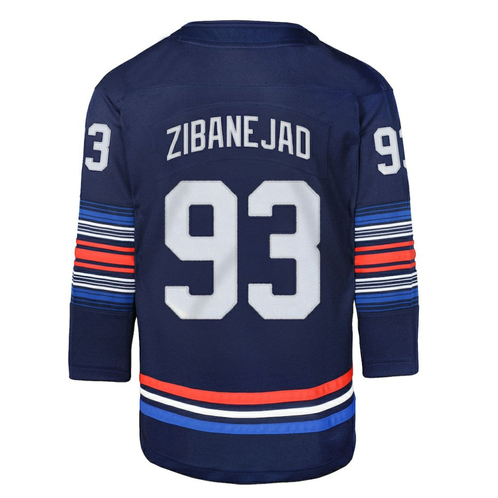 Mika Zibanejad New York Rangers Youth Alternate Premier Player Jersey - Navy | US 5280890