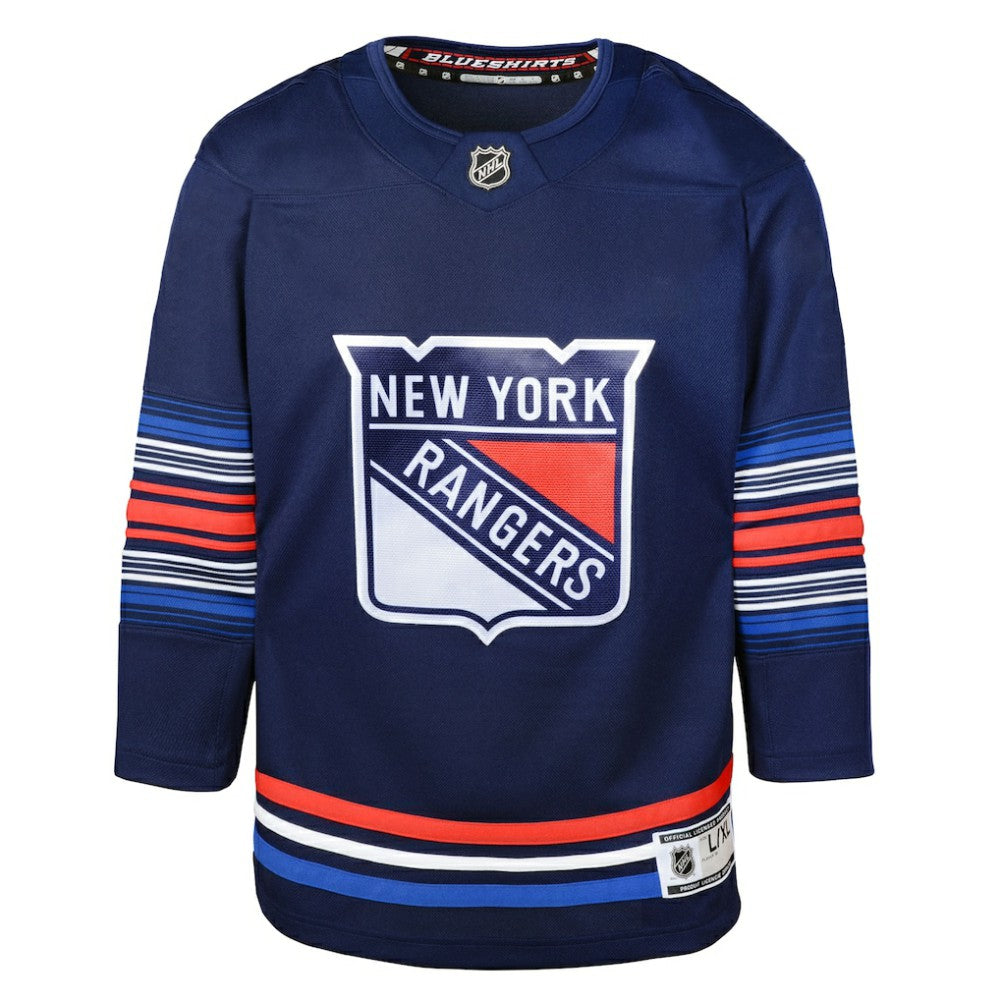 New York Rangers Youth Alternate Premier Jersey - Navy | US 5281059