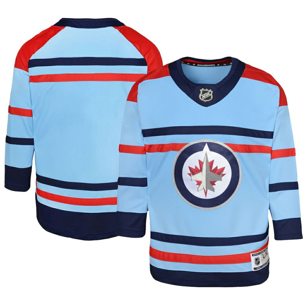 Winnipeg Jets Youth Anniversary Premier Jersey - Light Blue | US 5281061