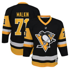 Evgeni Malkin Pittsburgh Penguins Youth Home Replica Player Jersey - Black | US 5281208
