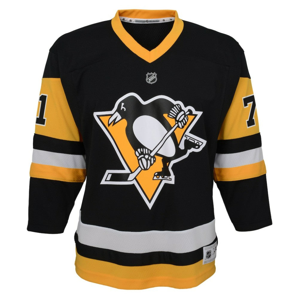 Evgeni Malkin Pittsburgh Penguins Youth Home Replica Player Jersey - Black | US 5281208