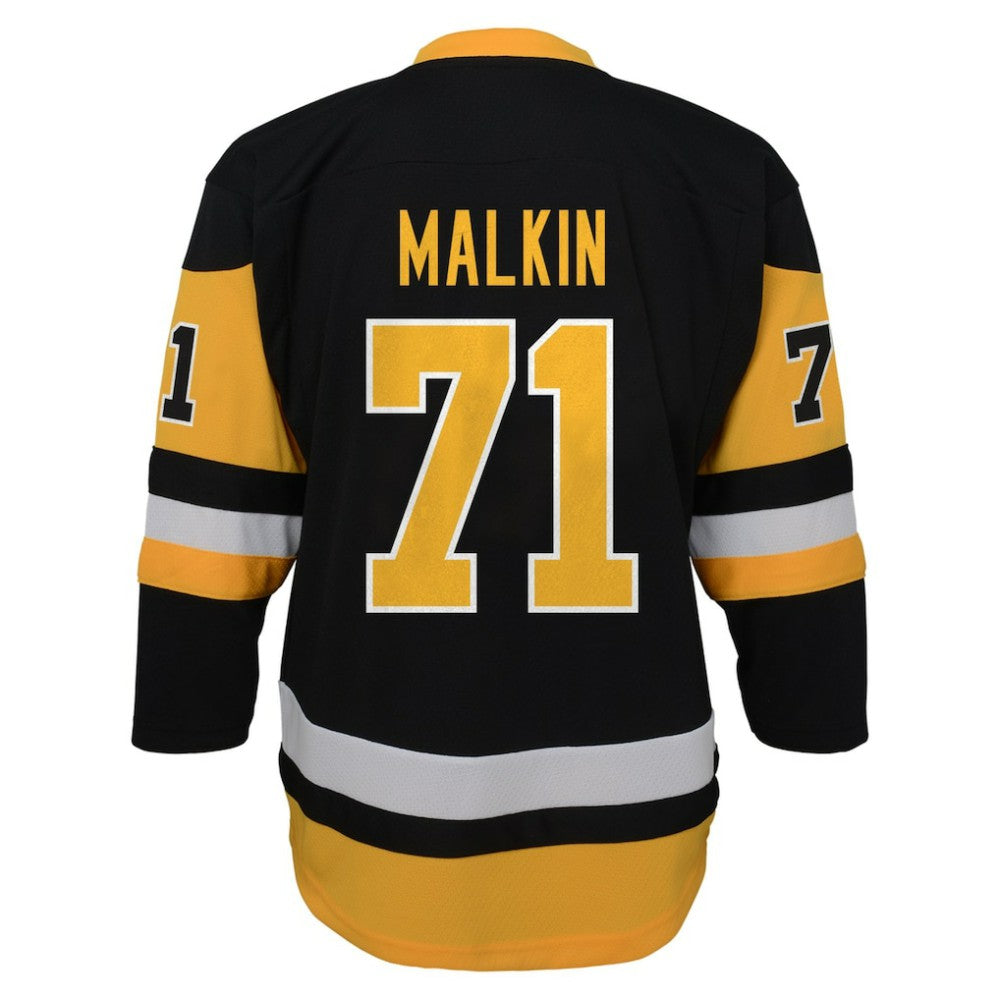 Evgeni Malkin Pittsburgh Penguins Youth Home Replica Player Jersey - Black | US 5281208