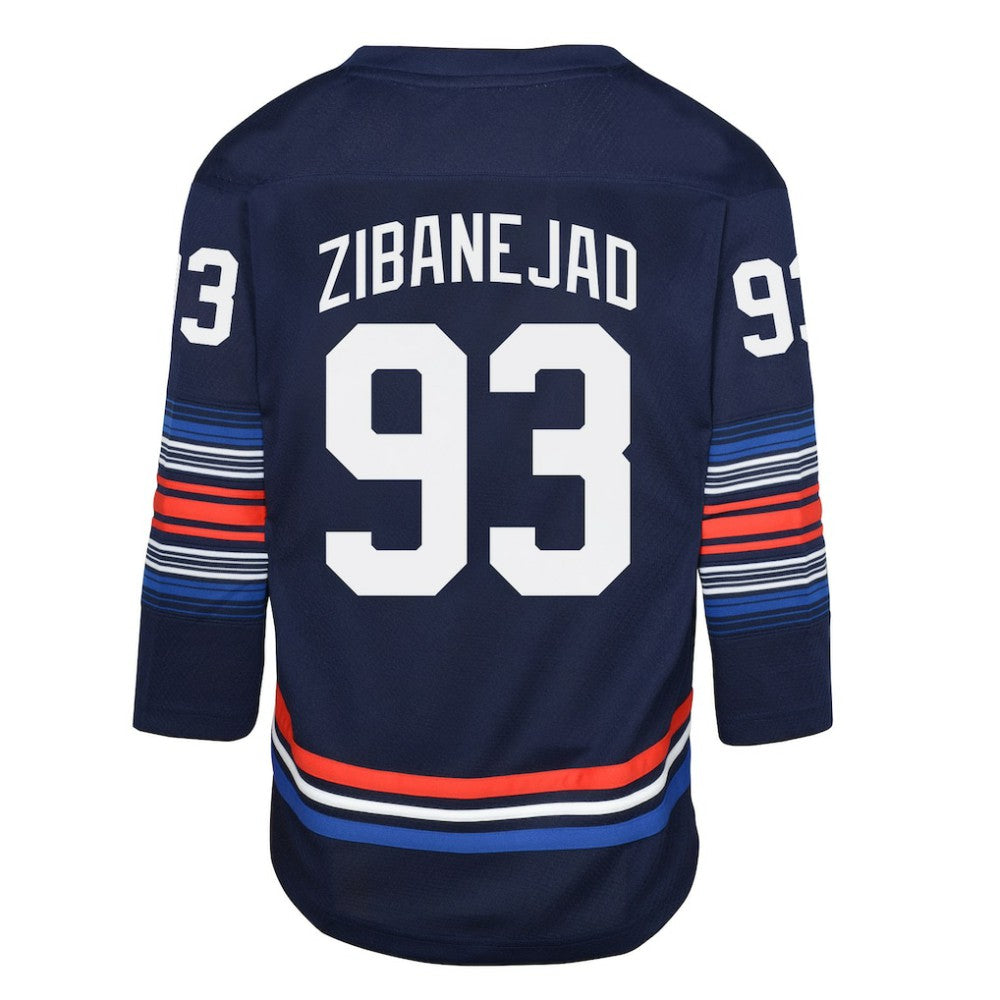 Mika Zibanejad New York Rangers Youth Alternate Replica Player Jersey - Navy | US 5281210